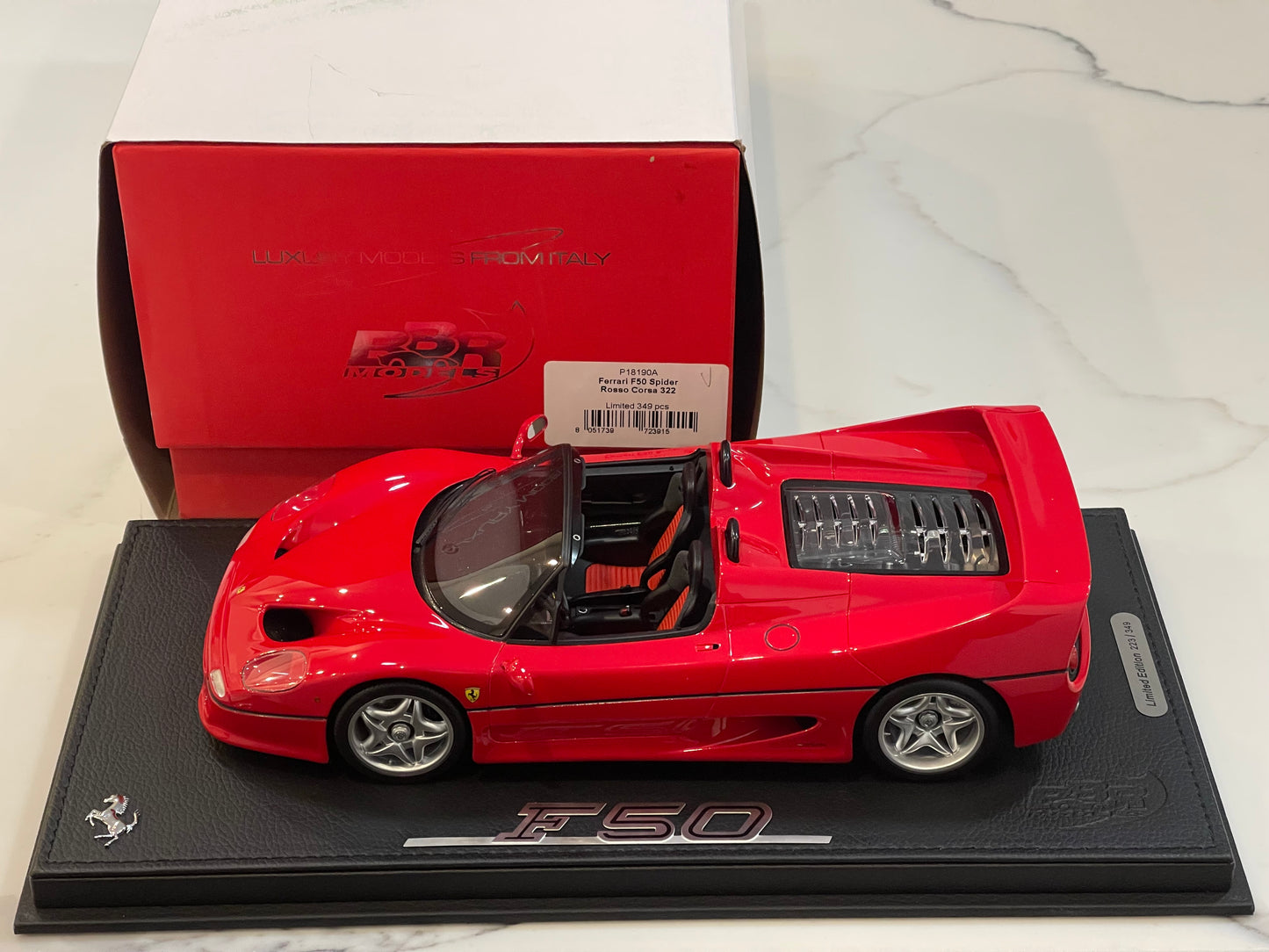 BBR 1/18 Ferrari F50 Spider Rosso Corsa P18190A
