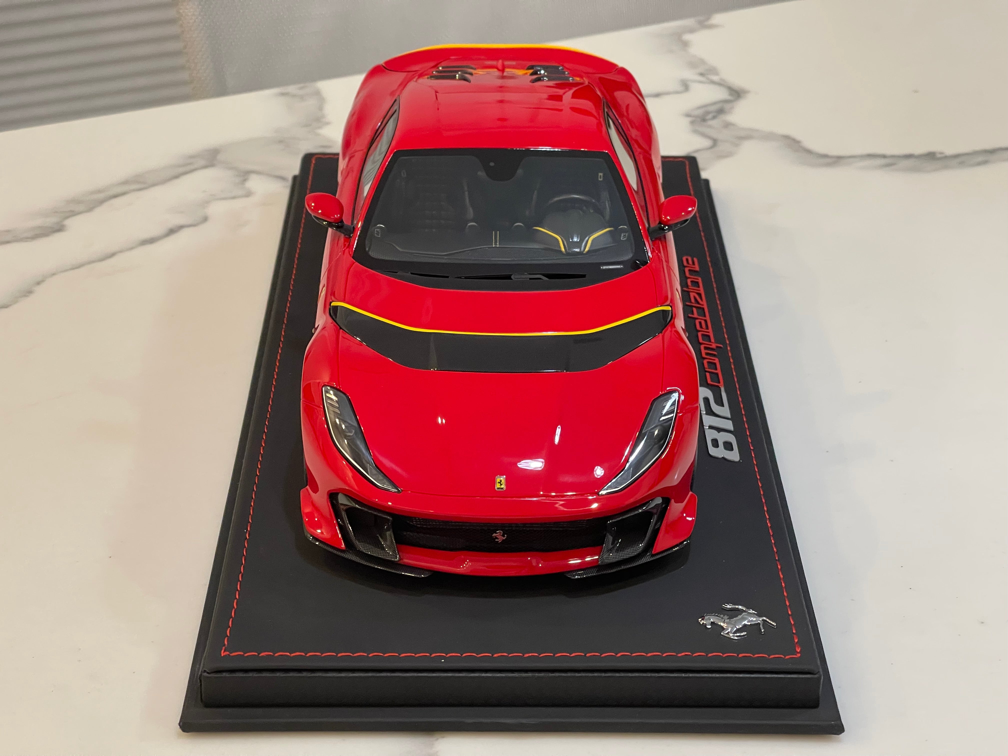 BBR 1/18 Ferrari 812 Competizione 2023 Rosso Corsa P18207B2