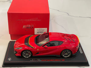 BBR 1/18 Ferrari 812 Competizione 2023 Rosso Corsa P18207B2