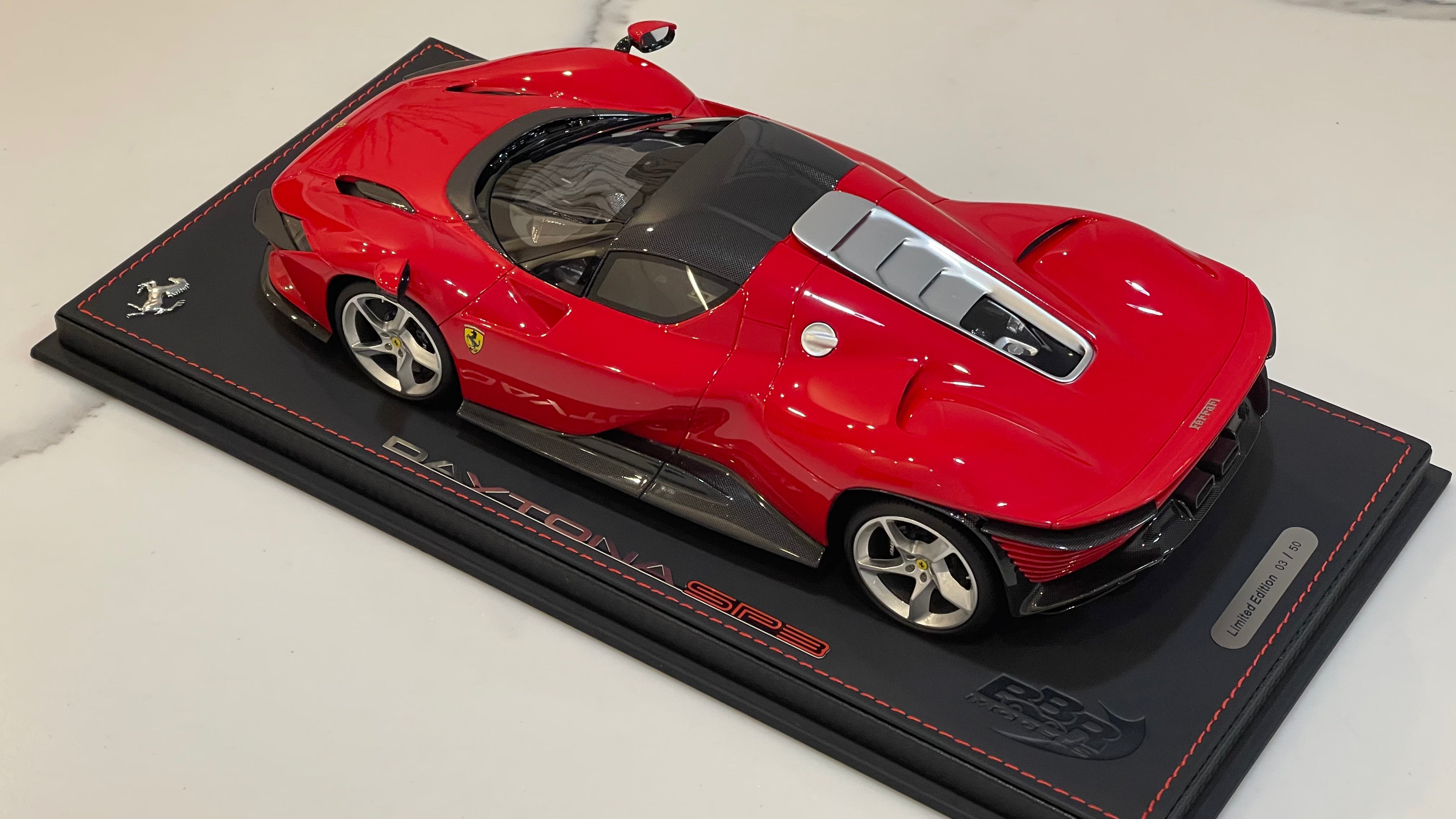 BBR 1/18 Ferrari SP3 Daytona 2023 Rosso Rorsa P18224ACF1