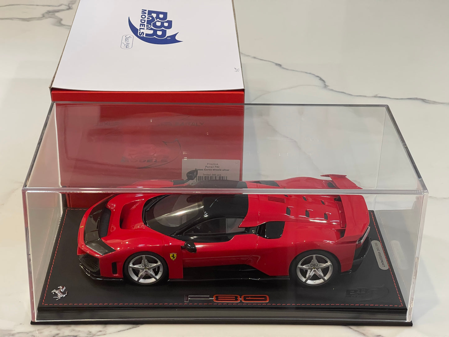 BBR 1/18 Ferrari F80 2026 Rosso Corsa P18253A