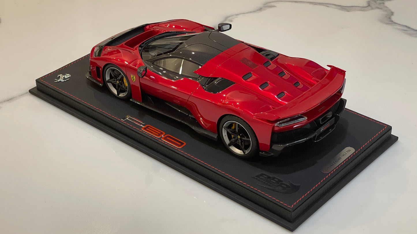 BBR 1/18 Ferrari F80 2026 Rosso Corsa P18253H