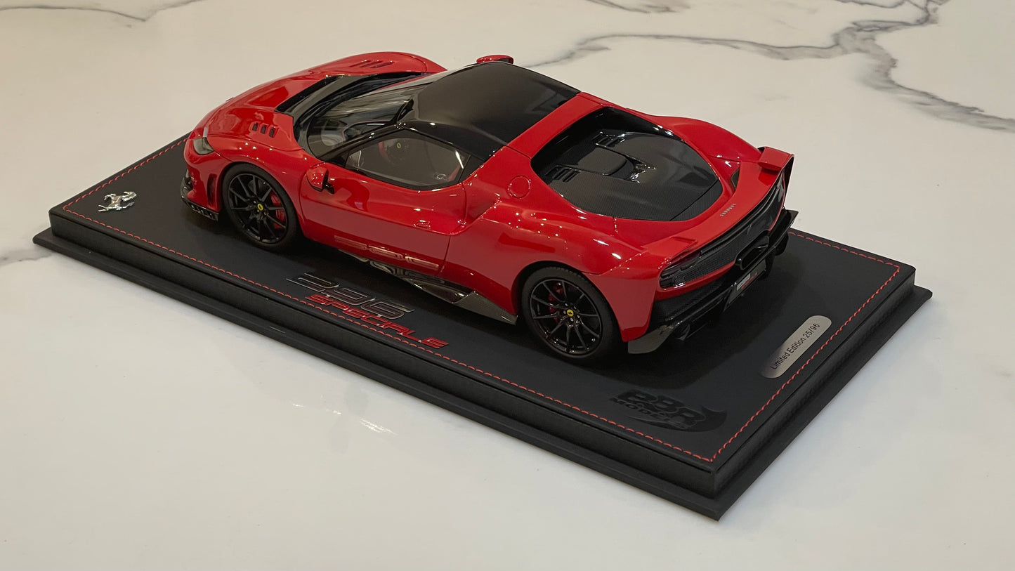 BBR 1/18 Ferrari 296 Speciale 2026 Rosso Corsa P18269B1