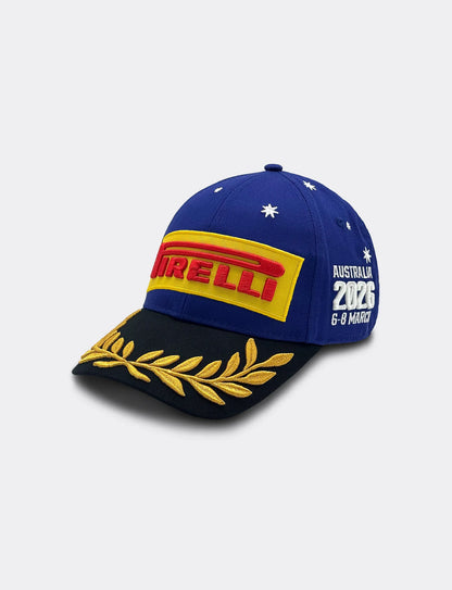 Pirelli Podium Special Edition 2026 Australian GP 1st Place Hat Blue