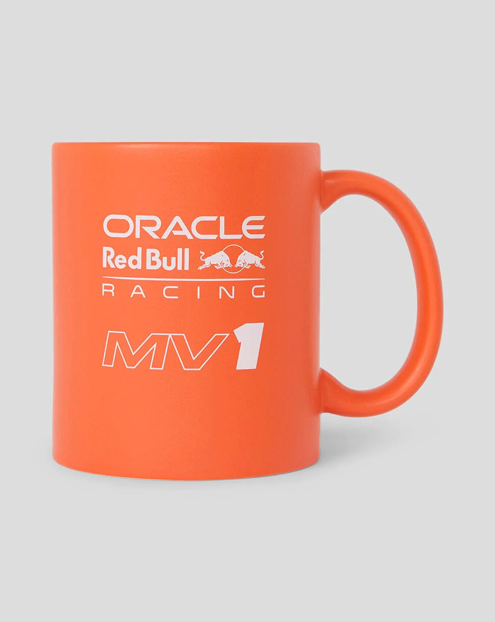 Red Bull Racing F1 Max Verstappen #1 Mug Orange