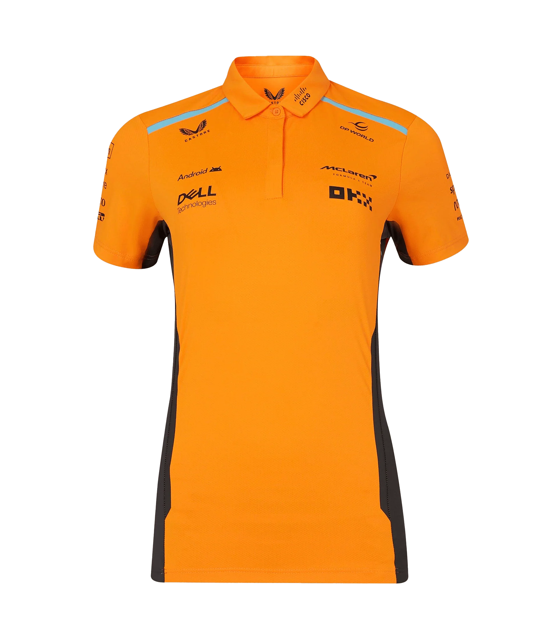 McLaren F1 Women's 2024 Team Drivers Polo Shirt Orange