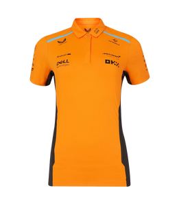 McLaren F1 Women's 2024 Team Drivers Polo Shirt Orange