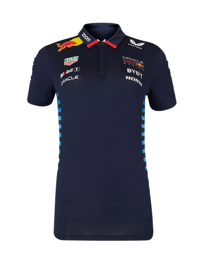 Red Bull Racing F1 Women's Team Polo Shirt Navy