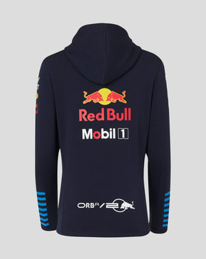 Red Bull Racing F1 Women's 2024 Team Full Zip Hooded Sweatshirt Navy