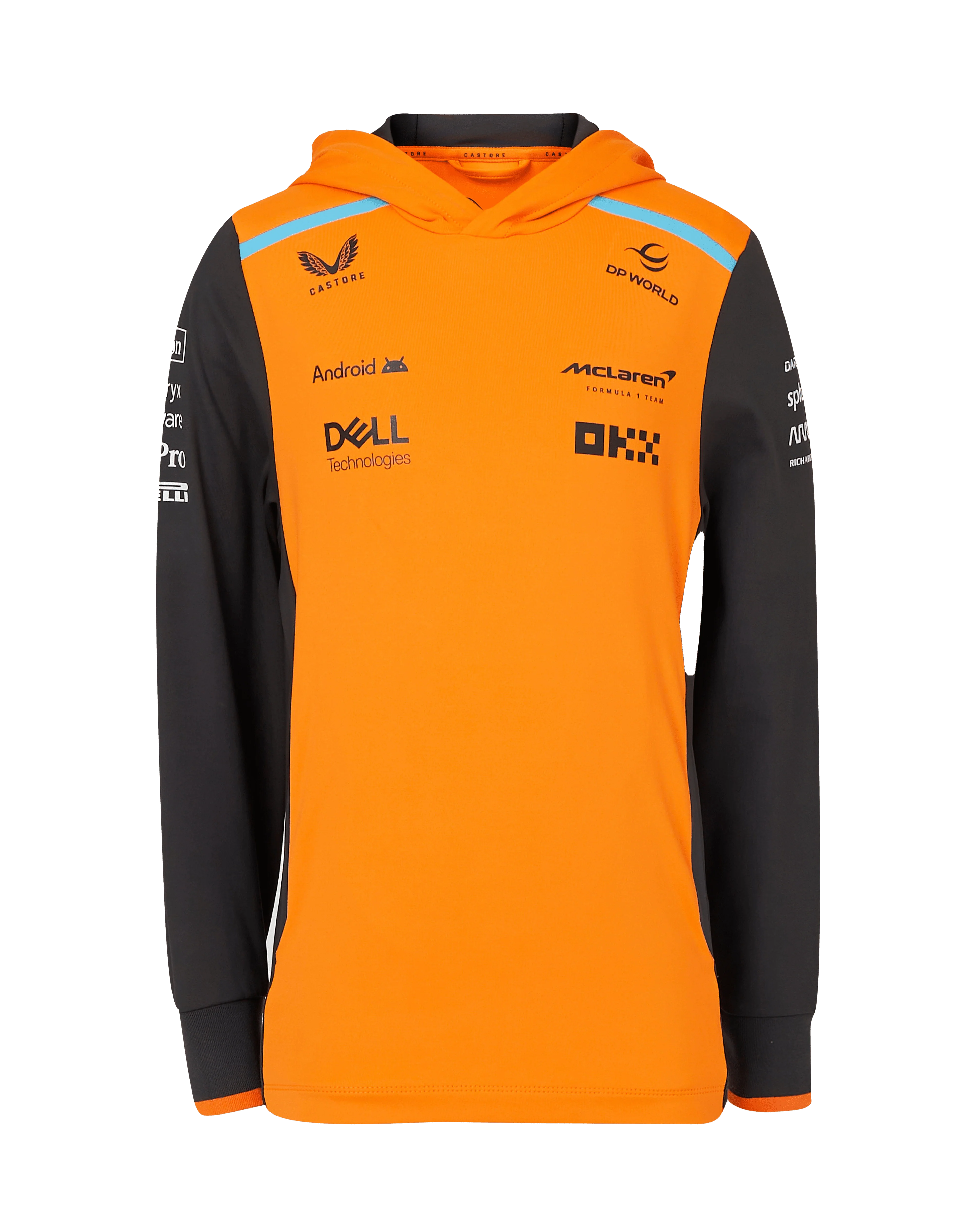 McLaren F1 Kids 2024 Team Hooded Sweatshirt Orange