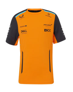 McLaren F1 Kid's 2024 Team Set Up T-Shirt Orange