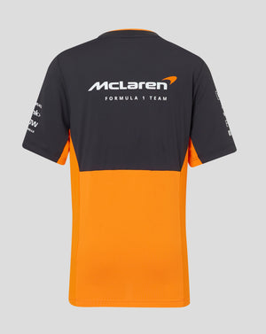 McLaren F1 Kid's 2024 Team Set Up T-Shirt Orange