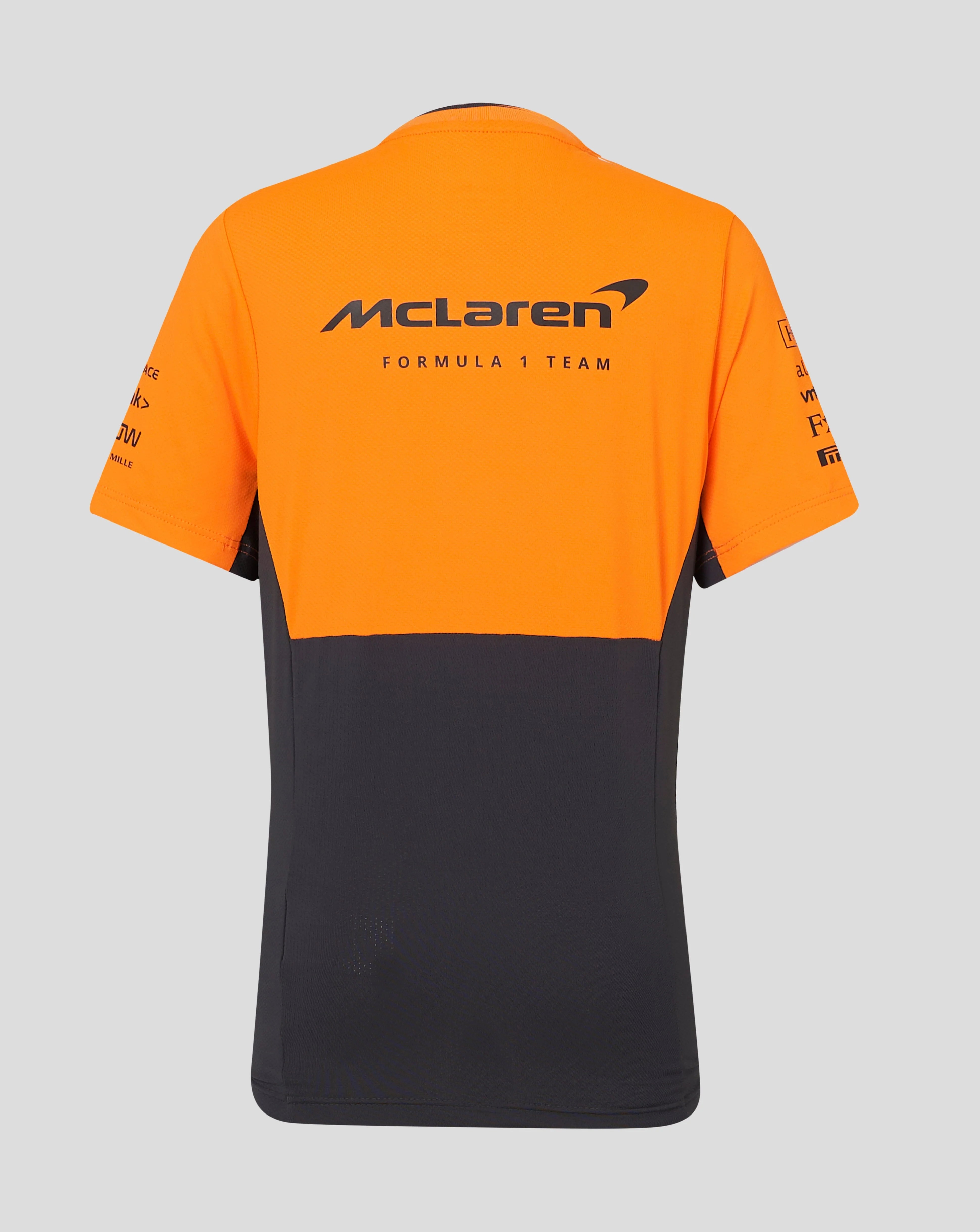 McLaren F1 Kid's Team Set Up T-Shirt Dark Grey