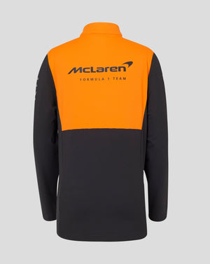 McLaren F1 Kids 2024 Team Quarter Zip Midlayer Jacket Orange
