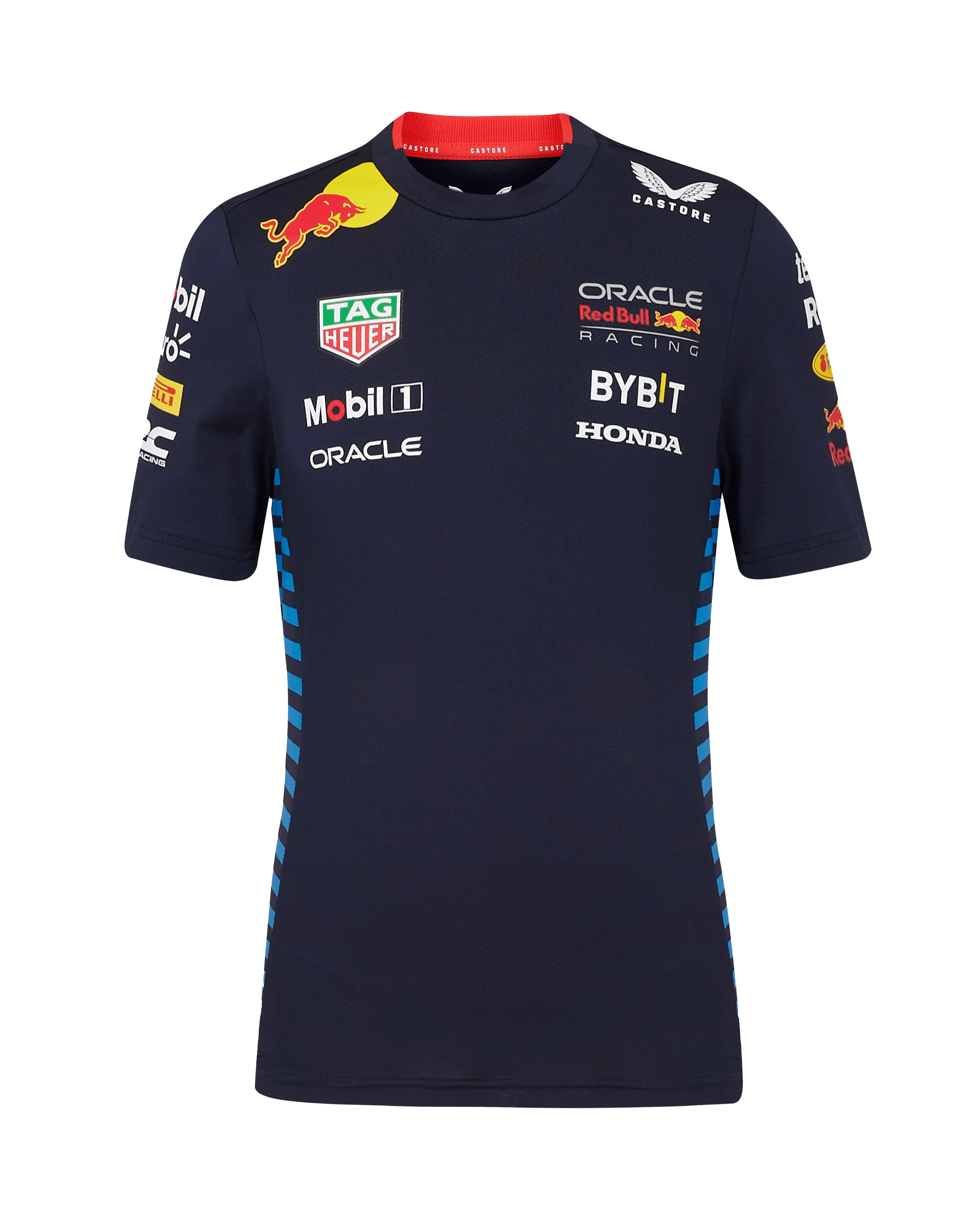 Red Bull Racing F1 Kid's 2024 Team T-Shirt Navy