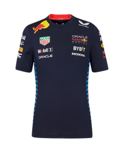 Red Bull Racing F1 Kid's 2024 Team T-Shirt Navy