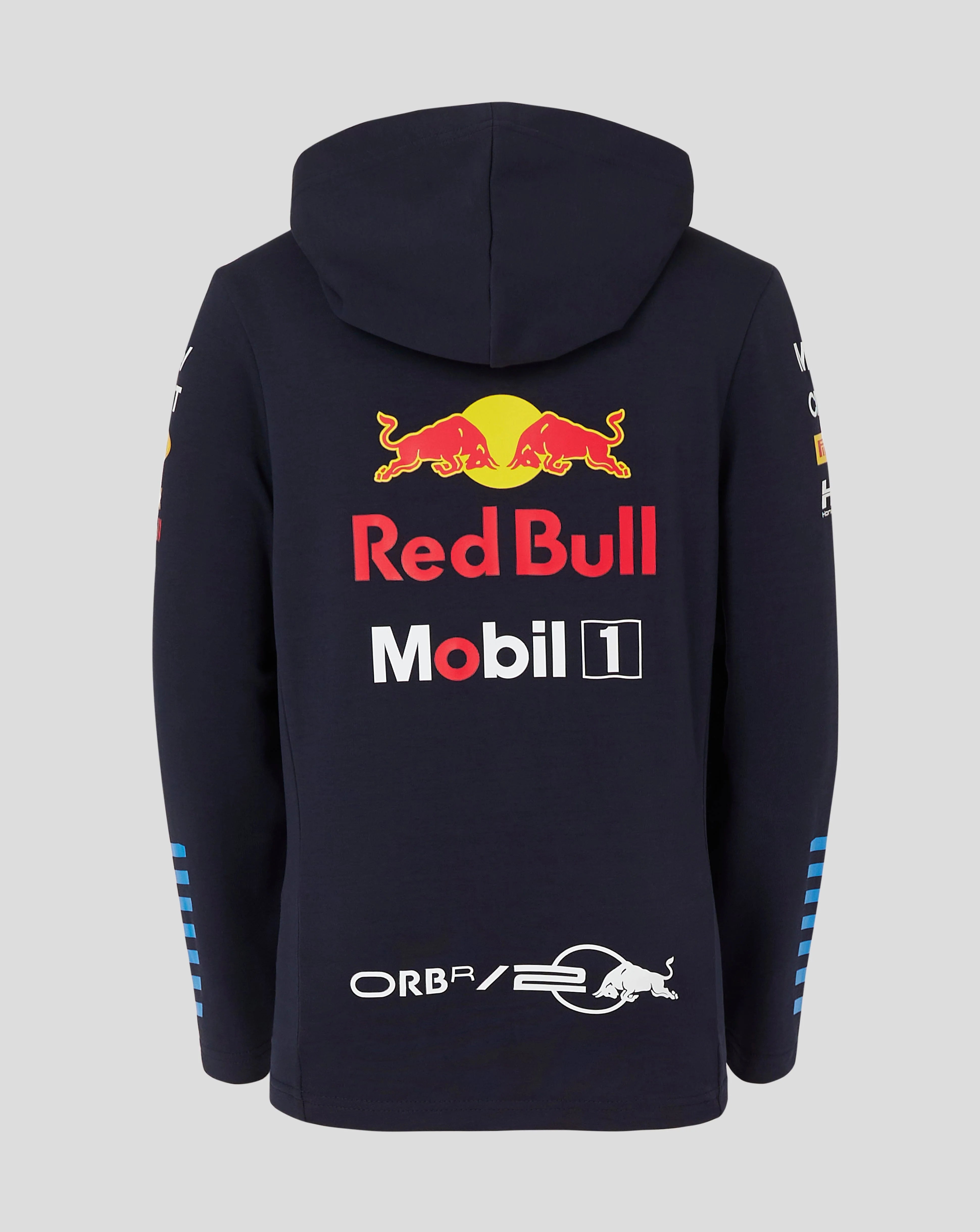 Red Bull Racing F1 Kid's 2024 Team Pullover Hooded Sweatshirt Navy