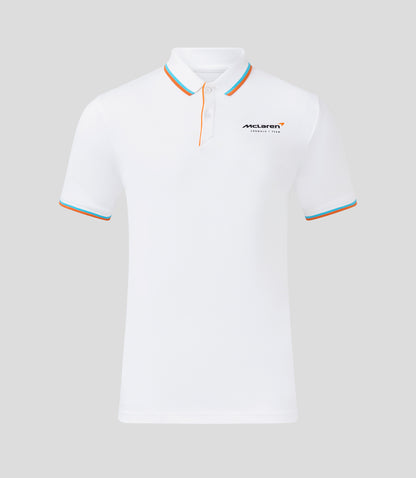 McLaren F1 Men's Core Essential Polo Shirt White