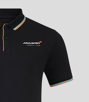 McLaren F1 Men's Core Essential Polo Shirt Black