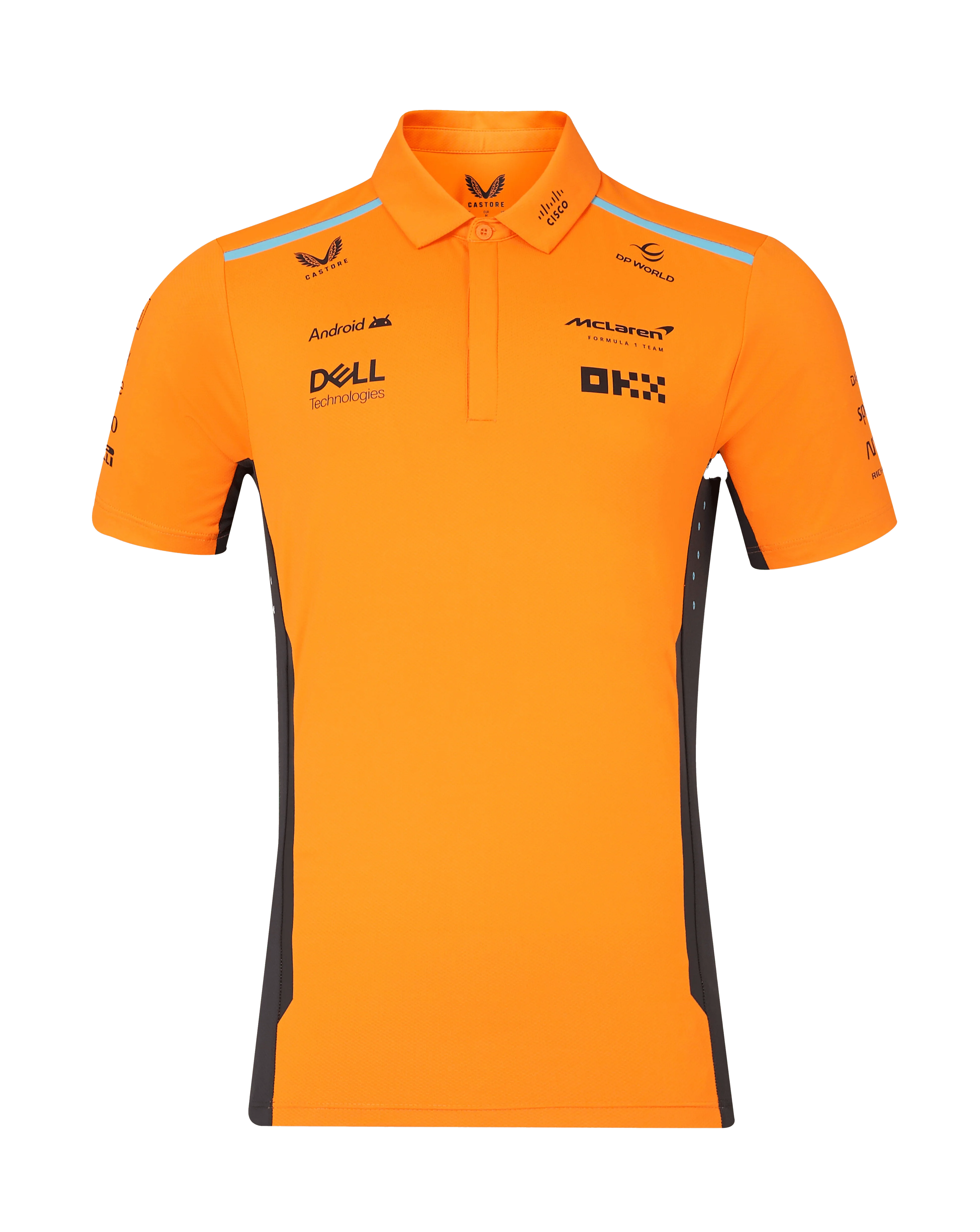 McLaren F1 Men's 2024 Team Polo Shirt Orange