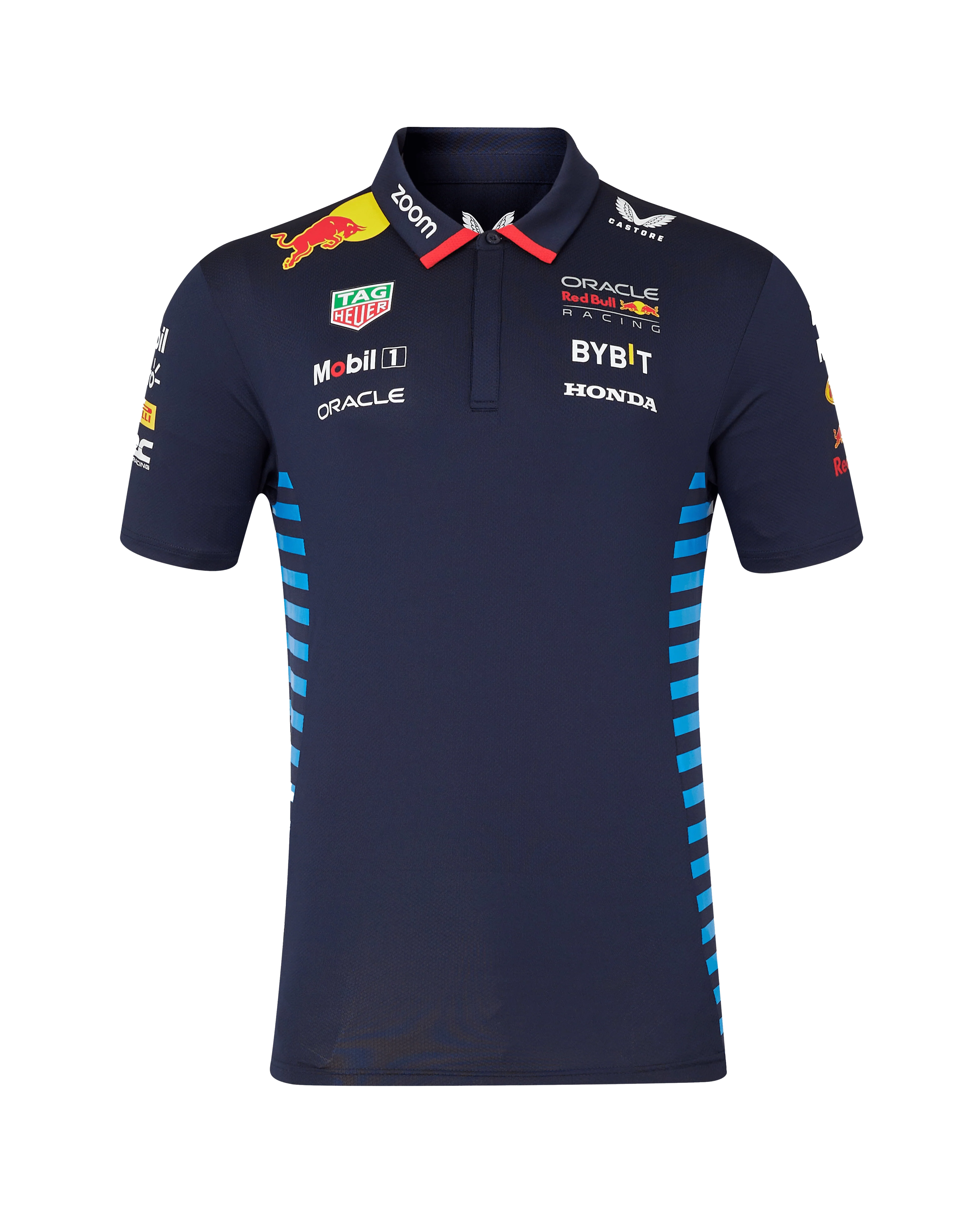 Red Bull Racing F1 Men's 2024 Team Polo Shirt Navy