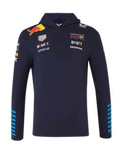 Red Bull Racing F1 2024 Men's Team Hooded Sweatshirt Navy