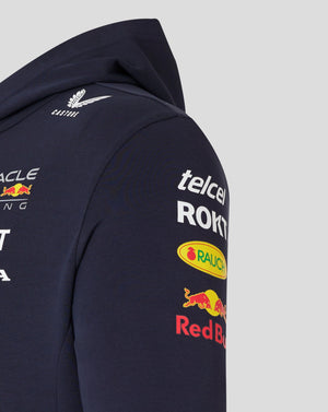 Red Bull Racing F1 2024 Men's Team Hooded Sweatshirt Navy