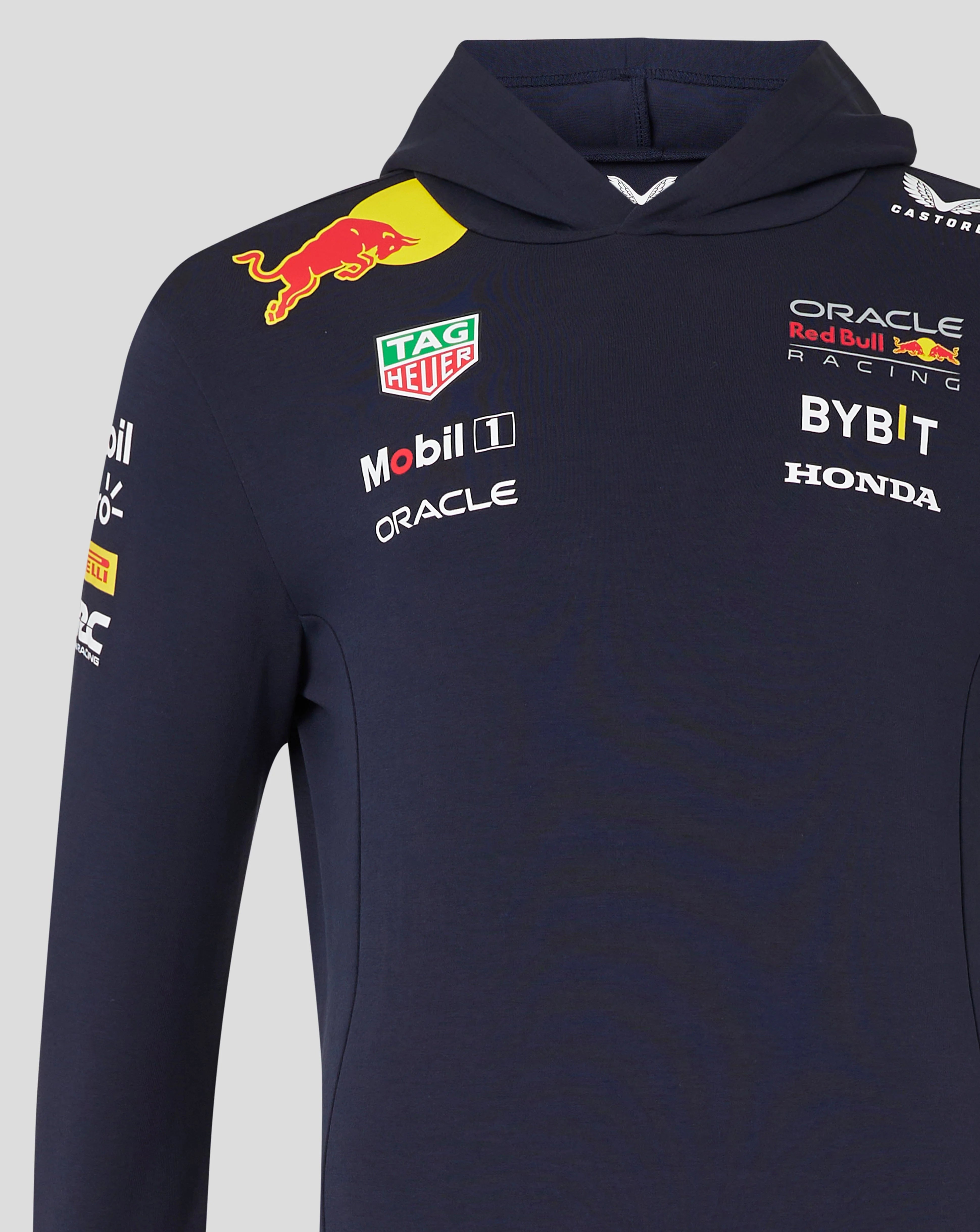 Red Bull Racing F1 2024 Men's Team Hooded Sweatshirt Navy