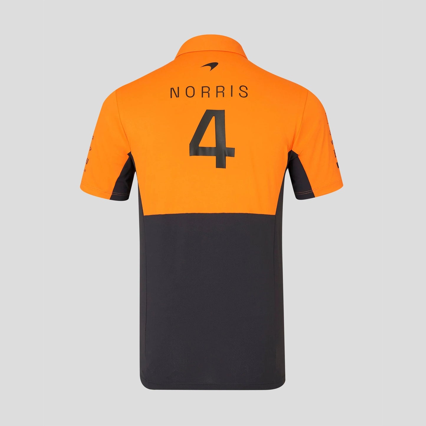 McLaren F1 Men's Lando Norris Team Drivers Polo Orange