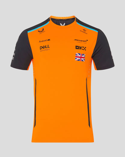 McLaren F1 Men's Lando Norris Team T-Shirt Orange