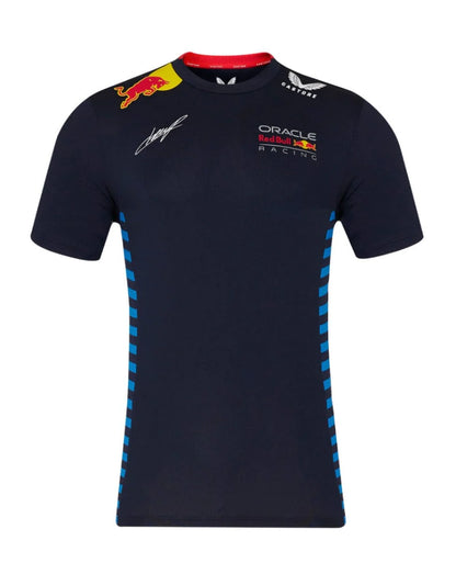 Red Bull Racing F1 Women's Sergio Perez Team T-Shirt Navy