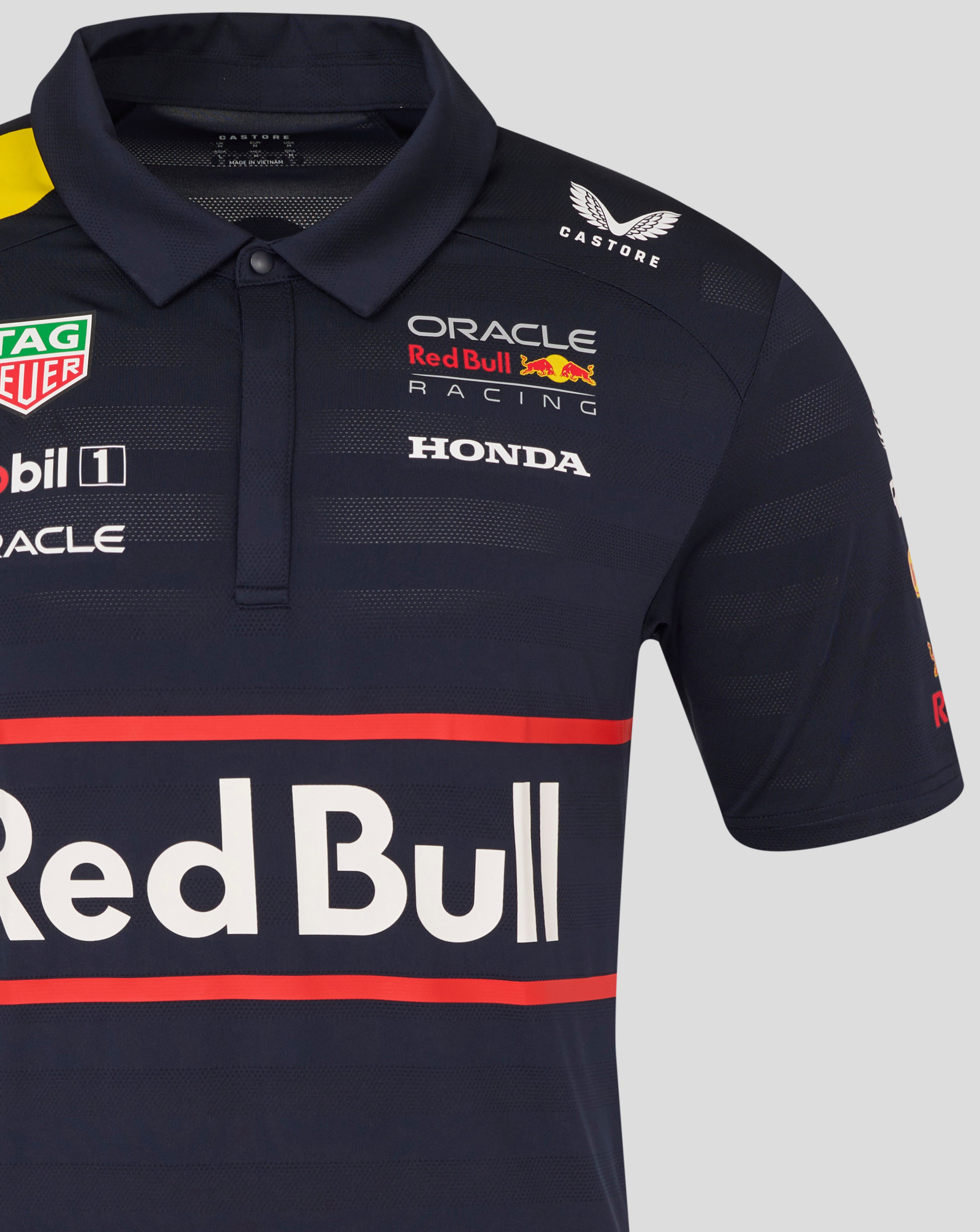 Red Bull Racing F1 2025 Men's Team Polo Shirt Navy