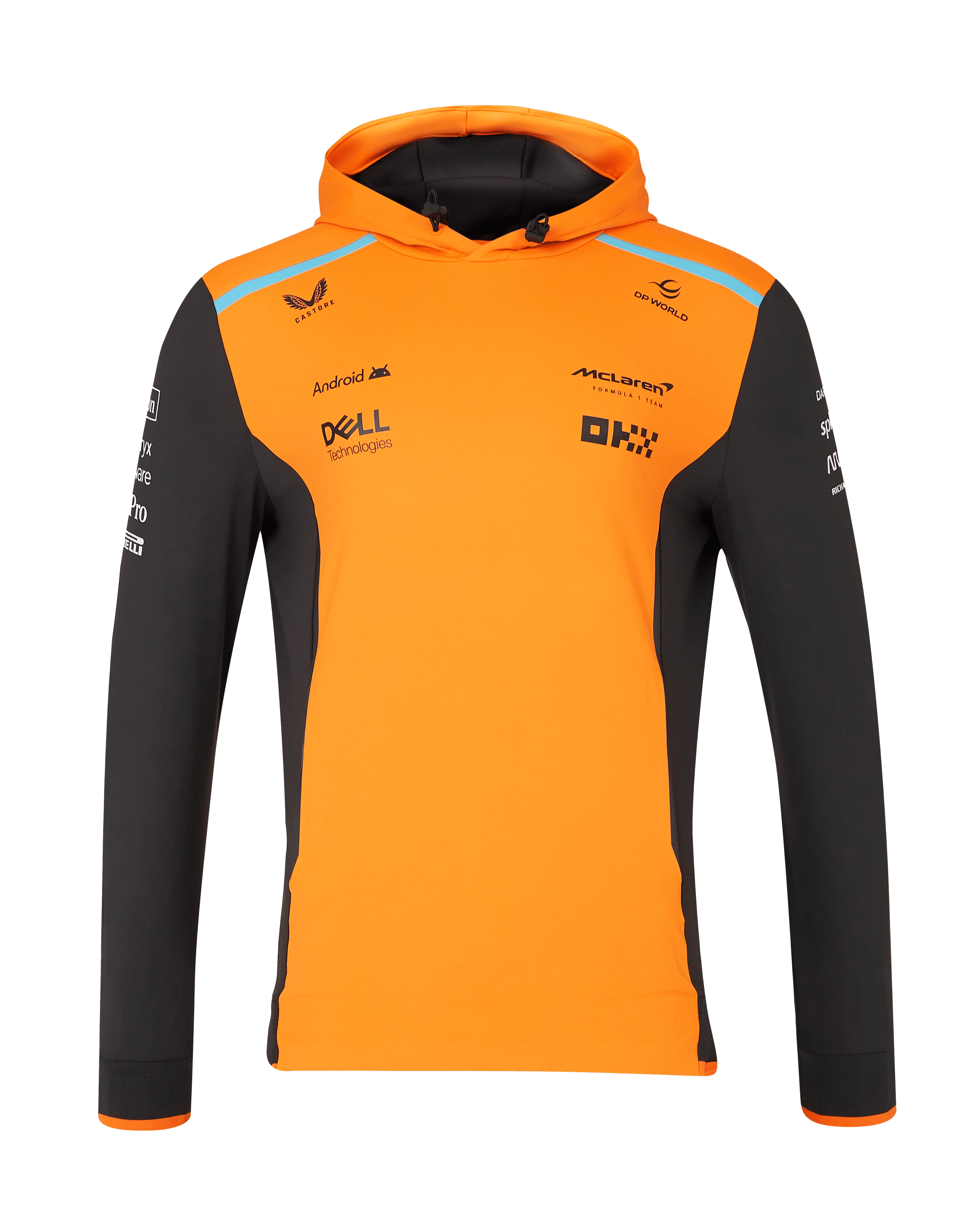 McLaren F1 Men's 2024 Team Hooded Sweatshirt Orange