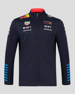 Red Bull Racing F1 2024 Men's Team Softshell Jacket Navy