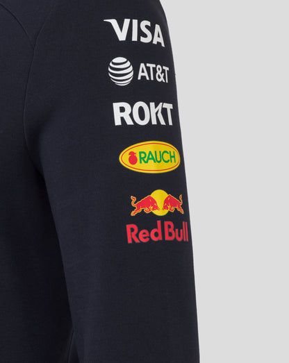 Red Bull Racing F1 Team Pullover Hooded Sweatshirt Navy