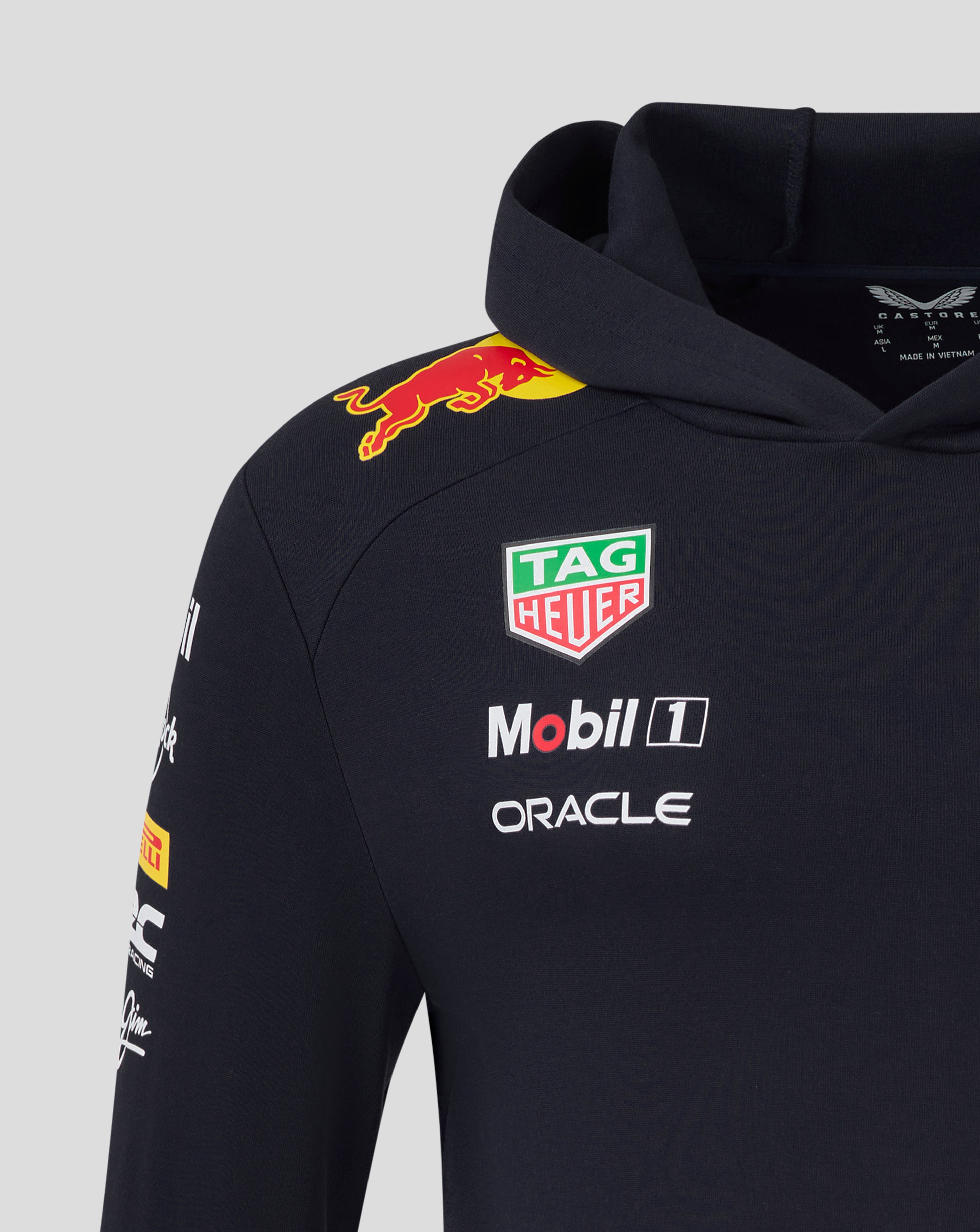 Red Bull Racing F1 2025 Team Pullover hooded Sweatshirt Navy