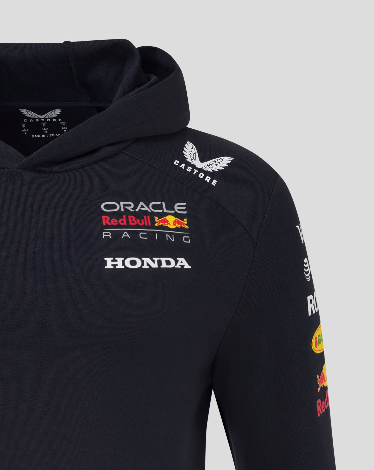 Red Bull Racing F1 Team Pullover Hooded Sweatshirt Navy