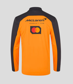 McLaren F1 Men's 2025 Team Softshell Jacket Orange