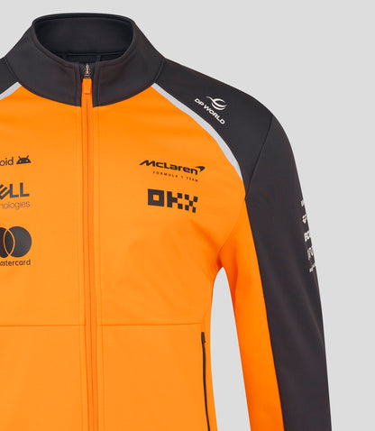 McLaren F1 Men's Team Softshell Jacket Orange