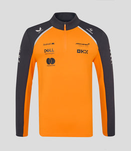 McLaren F1 Men's 2025 Team 1/4 Midlayer Sweatshirt Orange