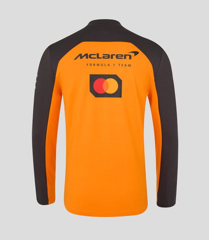McLaren F1 Men's Team 1/4 Midlayer Sweatshirt Orange