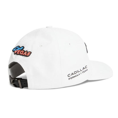 Cadillac F1 Team 2026 X Tommy Hilfiger SE Las Vegas GP Badge Cap Light Grey