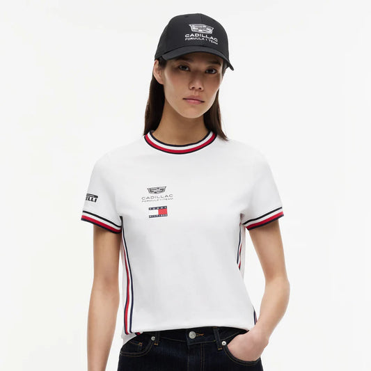 Cadillac F1 Racing 2026 Women's 2026 Team T-Shirt White