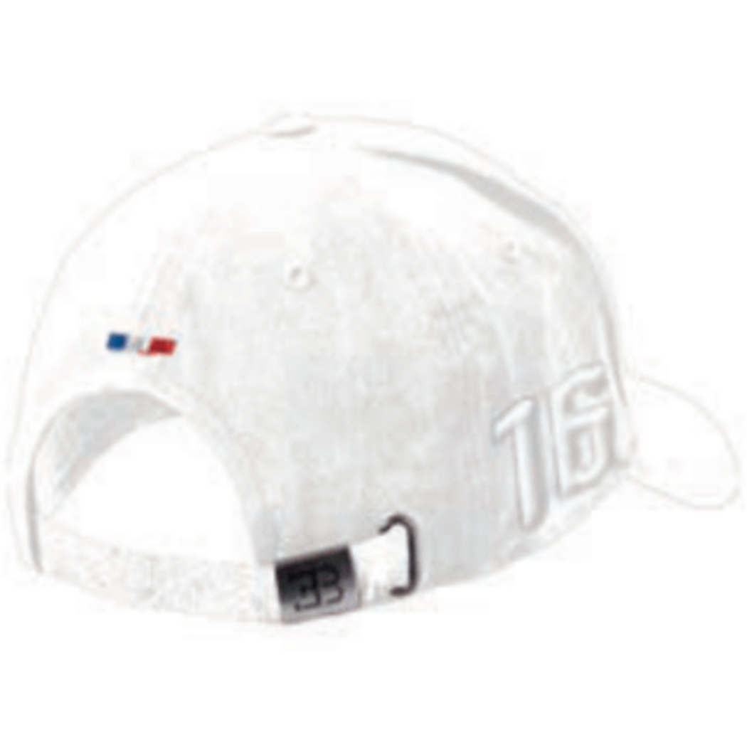 Bugatti Collection EB White Hat - Embroidered White Logo