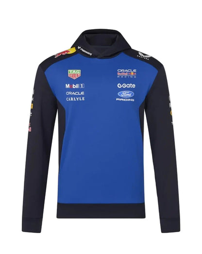 Red Bull Racing F1 2026 Team Pullover Hooded Sweatshirt Blue