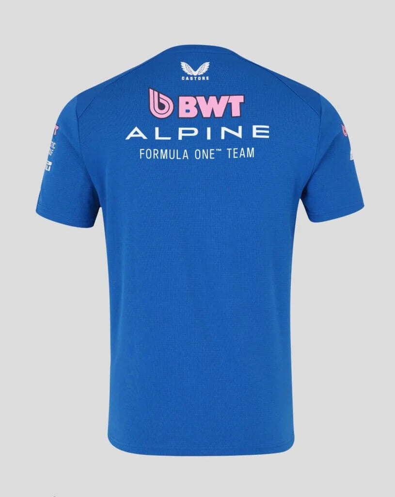 Alpine Racing F1 2026 Men's Team Set Up T-Shirt Blue