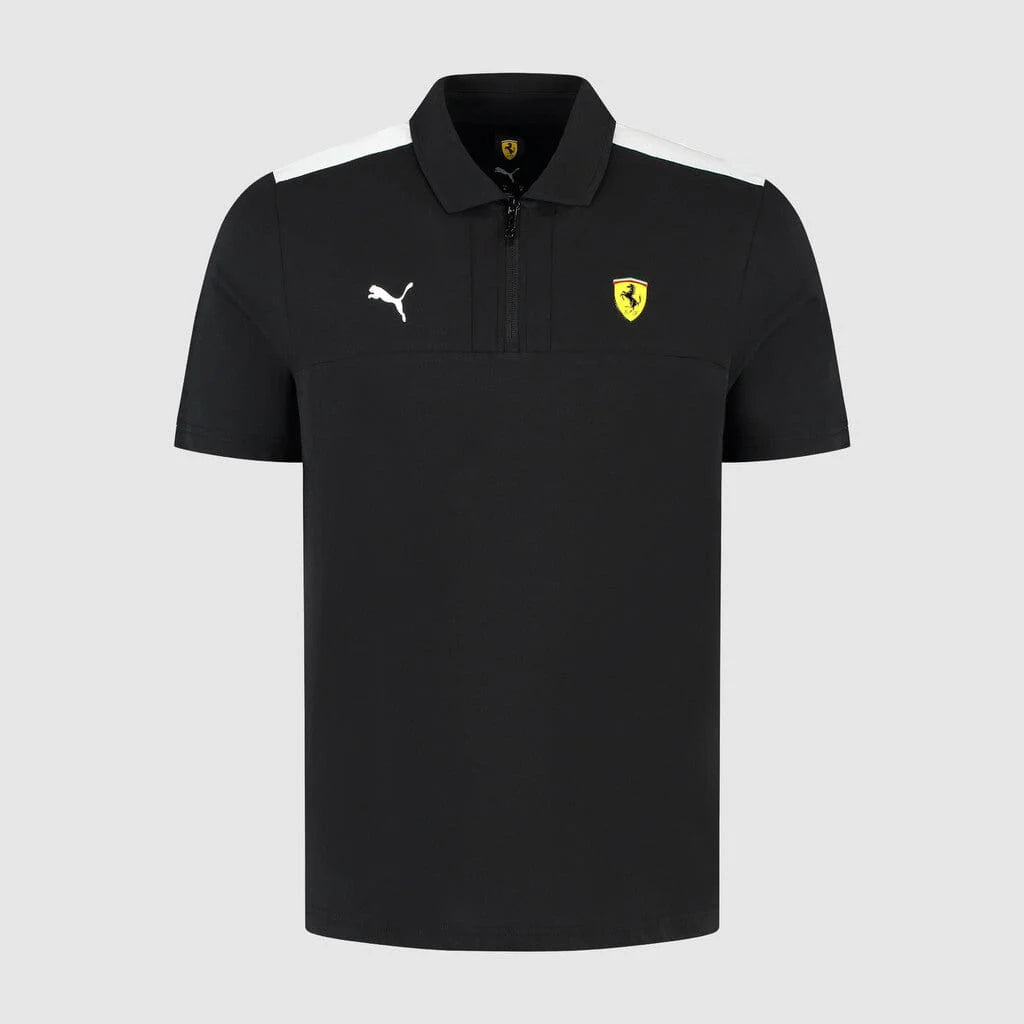 Scuderia Ferrari F1 Men's Polo Shirt Black