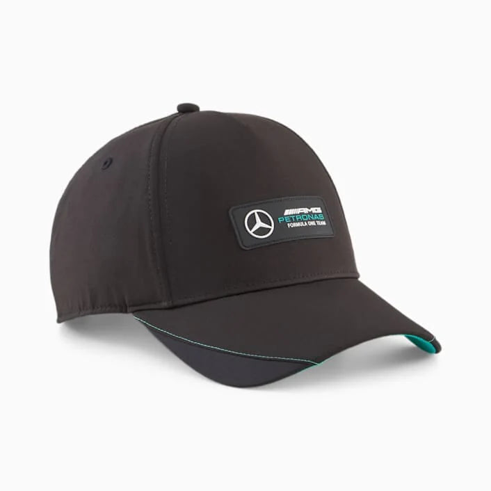 Mercedes AMG Petronas F1 Logo Baseball Hat Black
