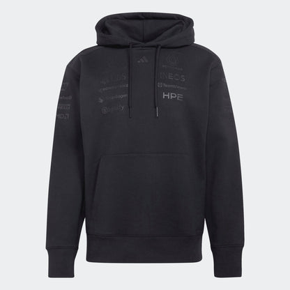 Mercedes AMG Petronas F1 2026 Men's Team Night Collection Hoodd Sweatshirt Black