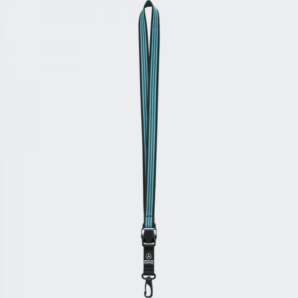 Mercedes Benz AMG Petronas F1 Team DNA Lanyard Black